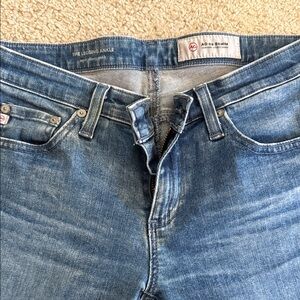 AG Adriano Goldschmied Blue Skinny Jeans